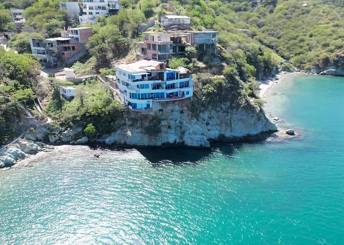 Bajo Mar Apartments Taganga, Acceso Privado A Playa